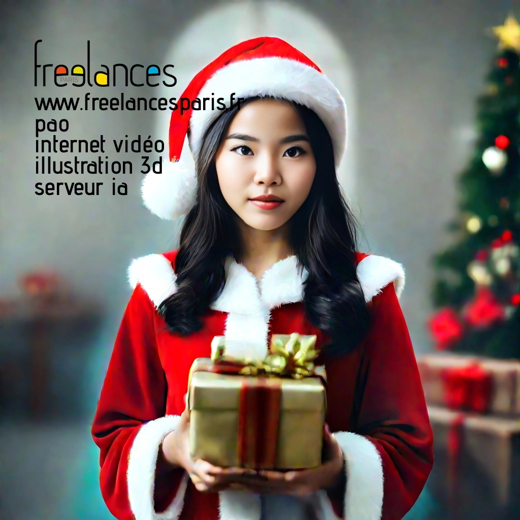 Pao mise en page internet vidéo illustration 3d serveur IA générative AI freelance paris studio de création magazines 8n9p9c40